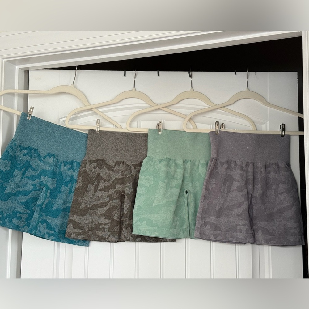 NVGTN camo seamless pro shorts BUNDLE - Picture 4 of 13